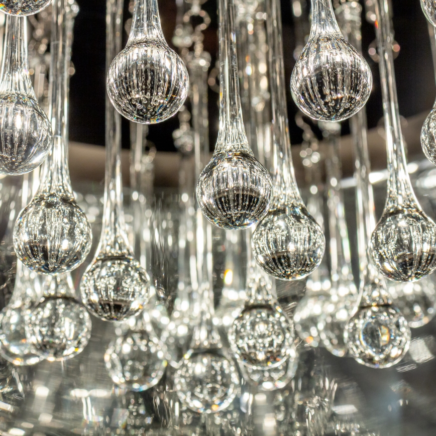 Brilagi - LED Crystal ceiling light JEWEL 6xG9/42W/230V