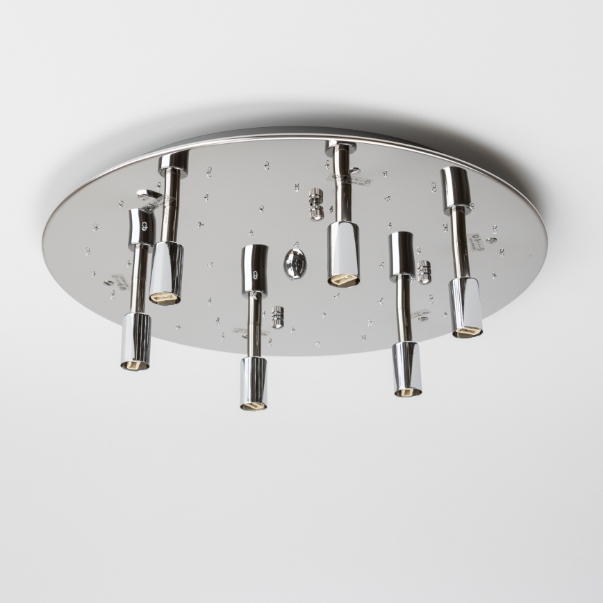 Brilagi - LED Crystal ceiling light JEWEL 6xG9/42W/230V