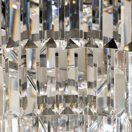 Brilagi - LED Crystal ceiling light MOZART 5xE14/40W/230V shiny chrome