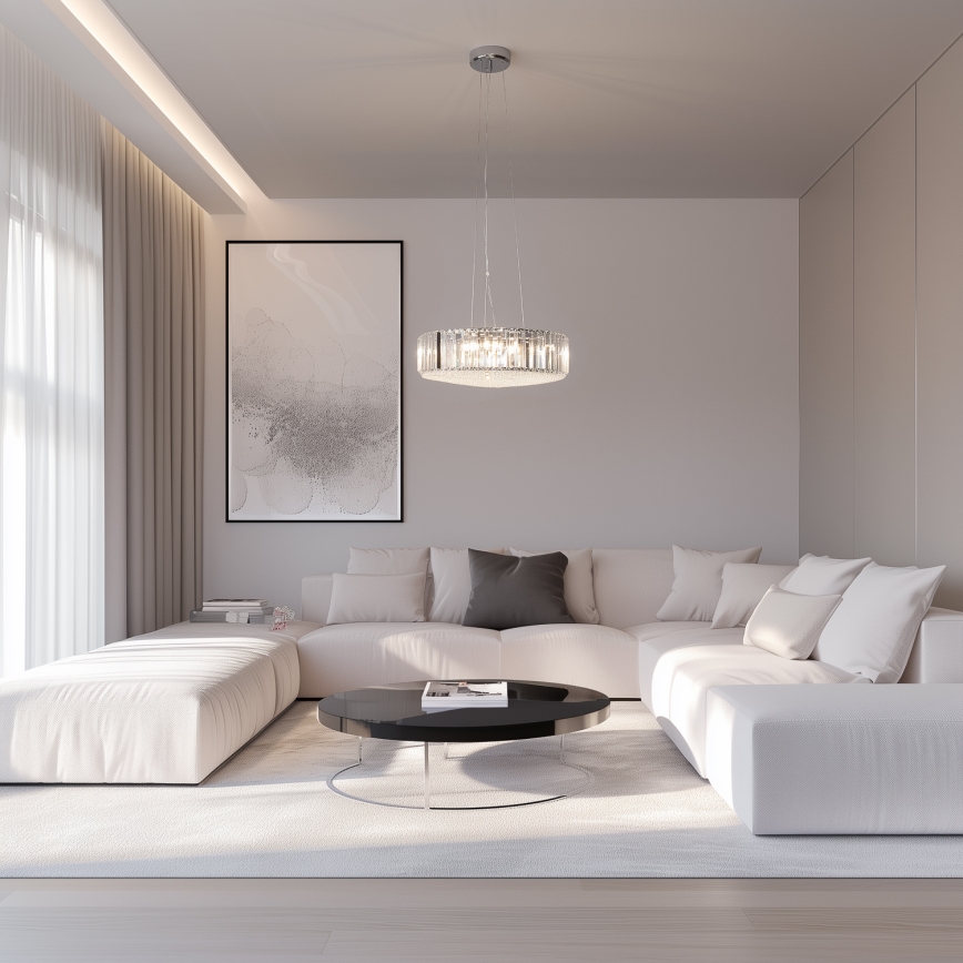 Brilagi - LED Crystal chandelier on a string GLAMOUR 5xG9/42W/230V
