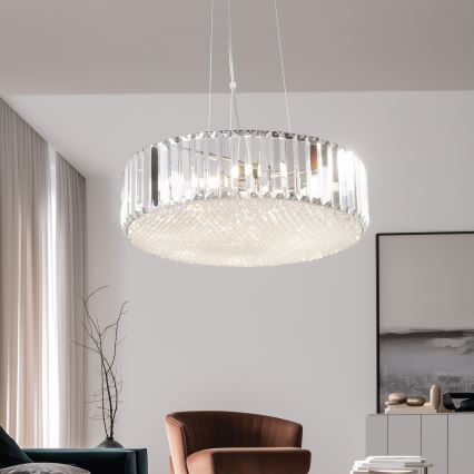 Brilagi - LED Crystal chandelier on a string GLAMOUR 5xG9/42W/230V