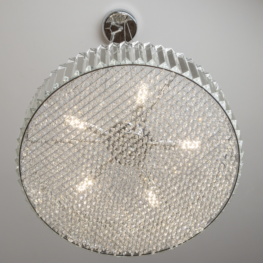 Brilagi - LED Crystal chandelier on a string GLAMOUR 5xG9/42W/230V
