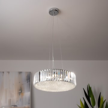 Brilagi - LED Crystal Chandelier on Cable GLAMOUR 5xG9/42W/230V