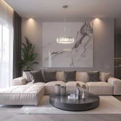 BRILAGI - LED Crystal Chandelier on Cable GLAMOUR 5xG9/42W/230V