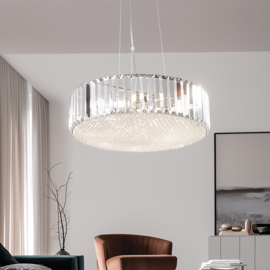 BRILAGI - LED Crystal Chandelier on Cable GLAMOUR 5xG9/42W/230V