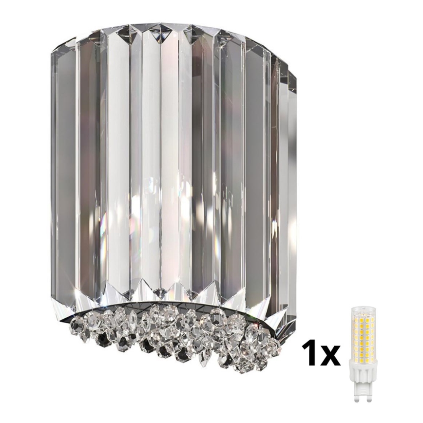 Brilagi - LED Crystal wall light GLAMOUR 1xG9/42W/230V