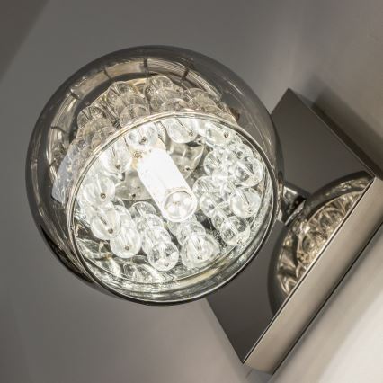 Brilagi - LED Crystal wall light JEWEL 1xG9/42W/230V