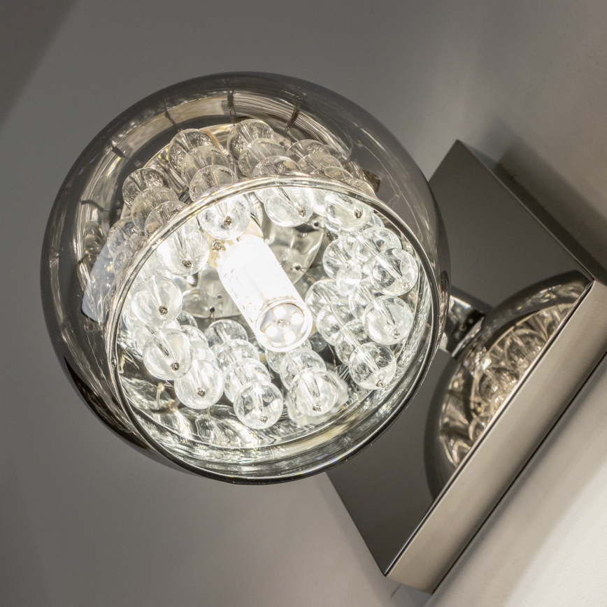 Brilagi - LED Crystal wall light JEWEL 1xG9/42W/230V