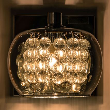 Brilagi - LED Crystal wall light JEWEL 1xG9/42W/230V