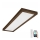 Brilagi - LED Dimmable bathroom ceiling light WOODY FRAME LED/50W/230V oak walnut 120x30 cm 3000-6000K IP44 + remote control