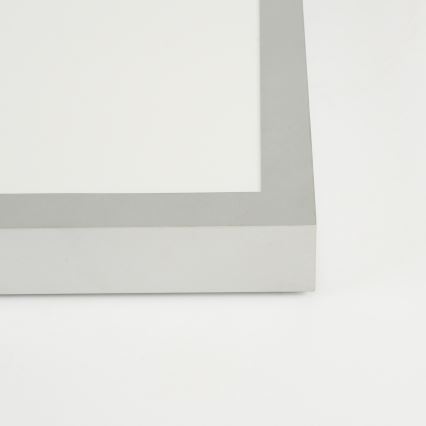 Brilagi - LED Dimmable bathroom ceiling light FRAME SMART LED/50W/230V 120x30 cm 3000-6000K IP44 silver + remote control