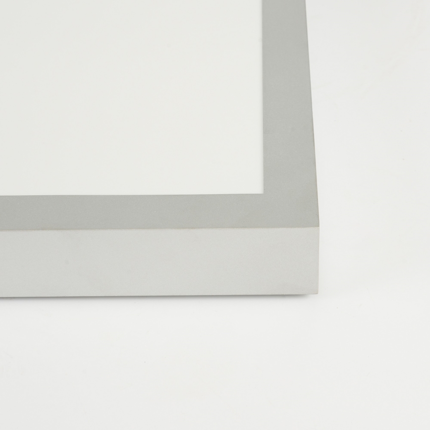 Brilagi - LED Dimmable bathroom ceiling light FRAME SMART LED/50W/230V 120x30 cm 3000-6000K IP44 silver + remote control