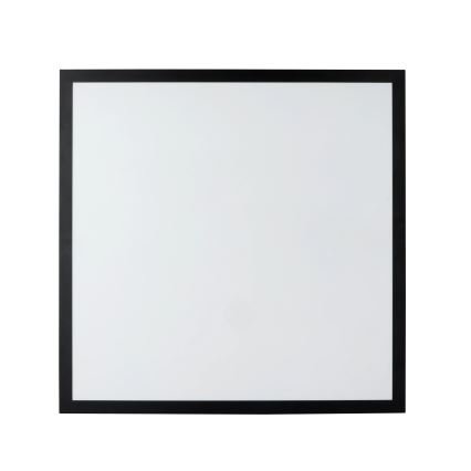 Brilagi - LED Dimmable Bathroom Ceiling Light FRAME SMART LED/50W/230V 60x60 cm 3000-6000K IP44 Black + Remote Control