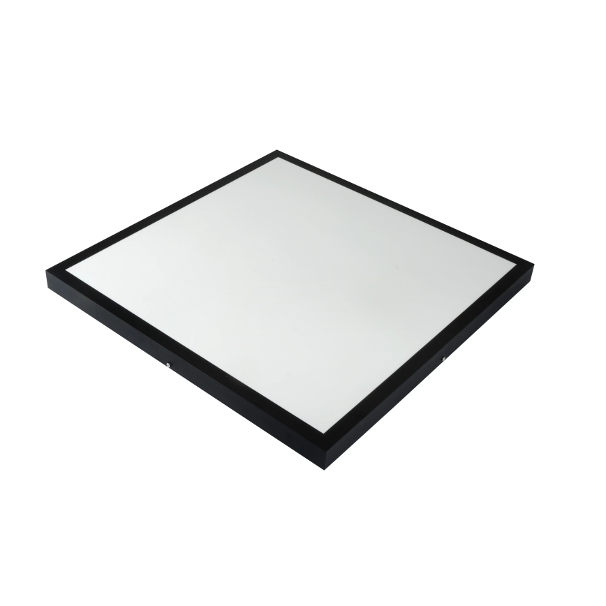Brilagi - FRAME SMART Dimmable LED Bathroom Ceiling Light LED/50W/230V 60x60 cm 3000-6000K IP44 Black + Remote Control