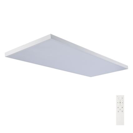 Brilagi - Dimmable LED Bathroom Ceiling Light FRAME SMART LED/96W/230V 120x60 cm 3000-6000K IP44 White + Remote Control