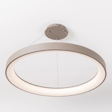 BRILAGI - LED Dimmable pendant light on cable FALCON II LED/108W/230V 3000-6500K Ø 80 cm beige + remote control