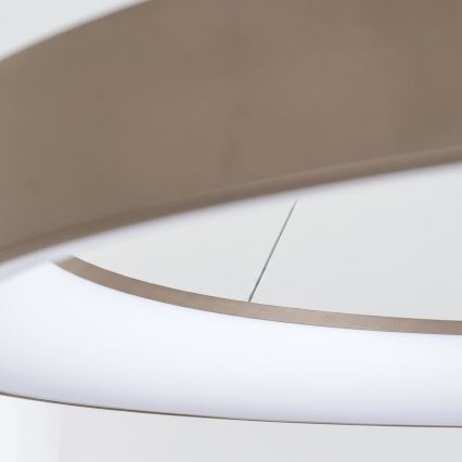 BRILAGI - LED Dimmable pendant light on cable FALCON II LED/108W/230V 3000-6500K Ø 80 cm beige + remote control