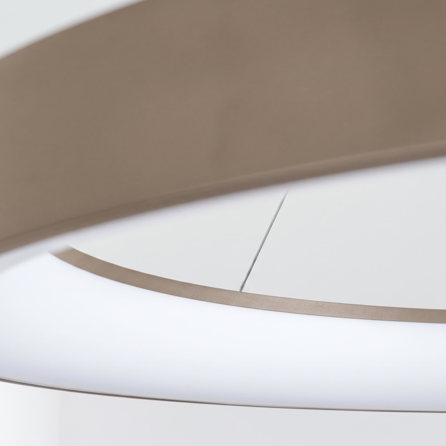 BRILAGI - LED Dimmable pendant light on cable FALCON II LED/108W/230V 3000-6500K Ø 80 cm beige + remote control