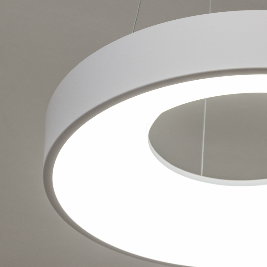 Brilagi - Dimmable LED Cable-Hung Pendant FALCON II LED/67W/230V 3000-6500K Ø 40 cm White + Remote Control