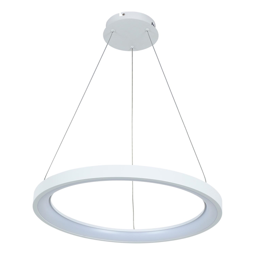 Brilagi - LED dimmable cable-hung pendant FALCON SLIM LED/42W/230V 3000-6500K Ø 50 cm white + remote control