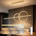BRILAGI - LED Dimmable cable-hung pendant light SIGNATURE LED/53W/230V 3000-6000K 120 cm gold + remote control