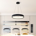 Brilagi - LED Dimmable cable pendant light FALCON MODERN LED/54W/230V 3000-6500K 60 cm diameter Black + Remote Control