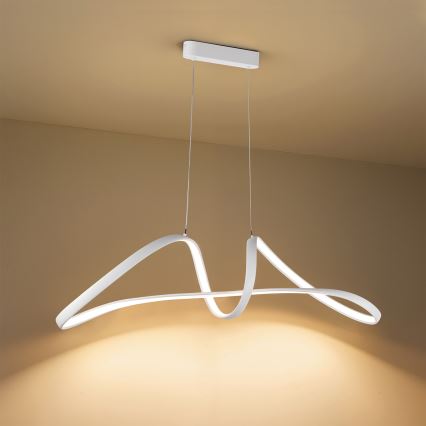 Brilagi - TWISTER Dimmable LED Cable Pendant Light LED/60W/230V 3000-6000K White + Remote Control
