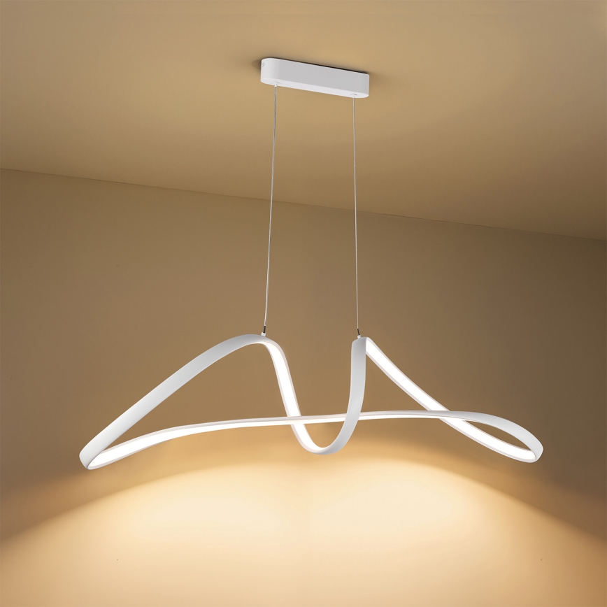 Brilagi - TWISTER Dimmable LED Cable Pendant Light LED/60W/230V 3000-6000K White + Remote Control