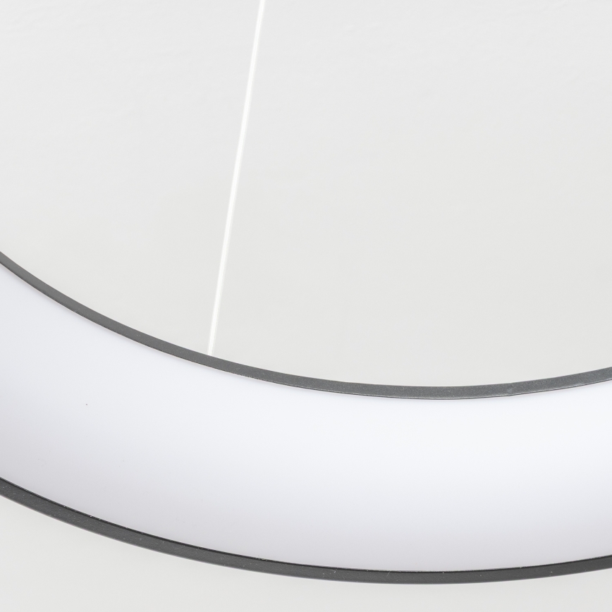 Brilagi - LED Dimmable Cable-Suspended Pendant FALCON II LED/99W/230V 3000-6500K Ø 60 cm Black + Remote Control