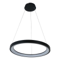 Brilagi - LED Dimmable Cable-Suspended Pendant FALCON SLIM LED/42W/230V 3000-6500K Ø 50 cm Black + Remote Control