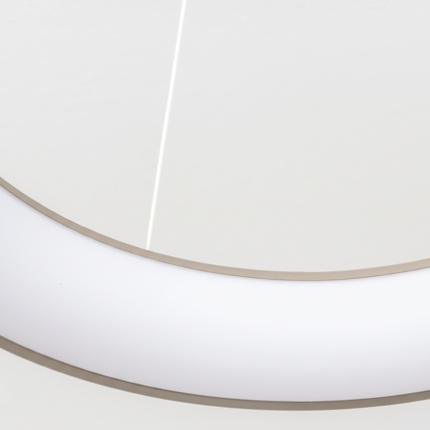 BRILAGI - Dimmable LED cable-suspended pendant FALCON II LED/99W/230V 3000-6500K Ø 60 cm beige + remote control