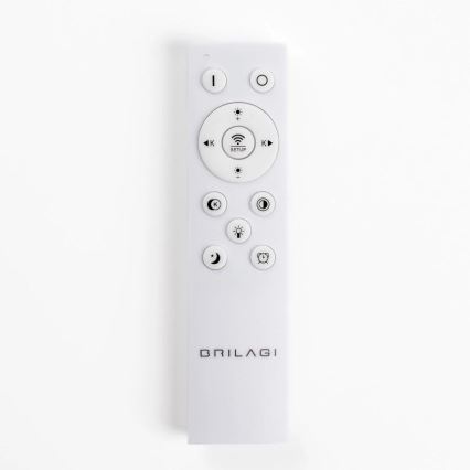 BRILAGI - Dimmable LED cable-suspended pendant FALCON II LED/99W/230V 3000-6500K Ø 60 cm beige + remote control