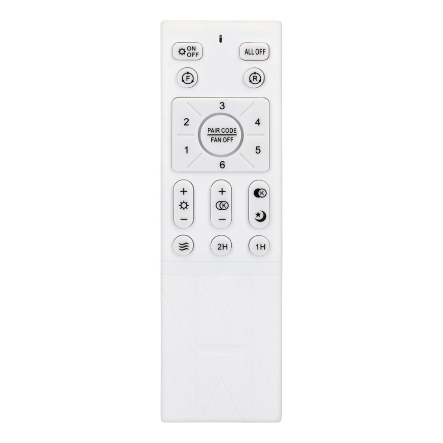Brilagi - LED Dimmable ceiling fan LED/30W/230V 3000-6500K white + remote control
