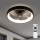 Brilagi - LED Dimmable Ceiling Fan LED/34W/230V 3000-6500K dia. 50 cm Black + Remote Control