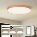 BRILAGI - LED Dimmable Ceiling Fixture POOL SMART LED/128W/230V 100 cm 3000-6000K Wi-Fi Tuya bronze + remote control