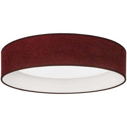 Brilagi - LED Dimmable Ceiling Light VELVET SMARTIX STARS LED/24W/230V 3000–6000K Ø 45 cm Burgundy Wi-Fi Tuya Beacon + Remote Control