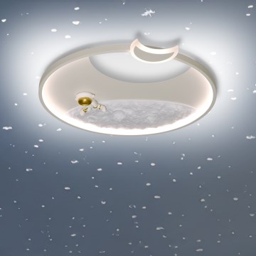 Brilagi - LED Dimmable ceiling light ASTRO LED/20W/230V 3000-6000K + remote control