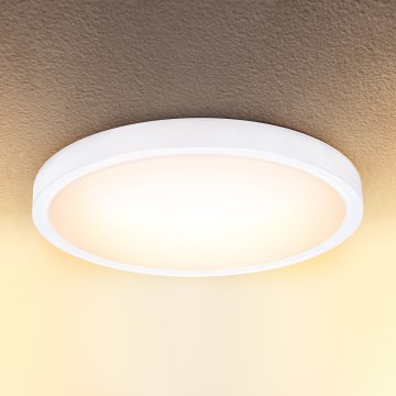Brilagi - LED Dimmable ceiling light ESTELA LED/48W/230V 3000-6500K ø 40 cm white + remote control