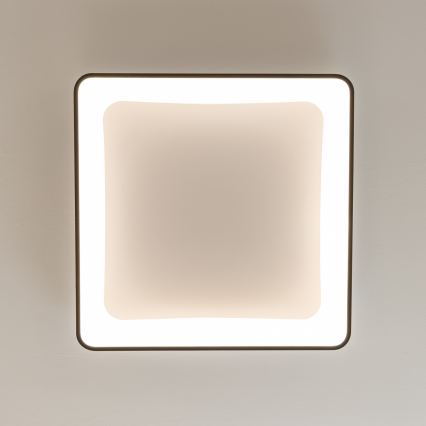 Brilagi - Dimmable LED Ceiling Light FALCON II LED/125W/230V 3000-6500K 60x60 cm black + remote control