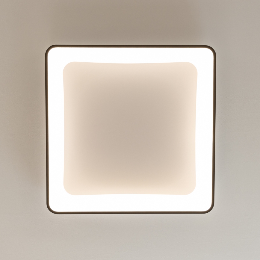 Brilagi - Dimmable LED Ceiling Light FALCON II LED/125W/230V 3000-6500K 60x60 cm black + remote control