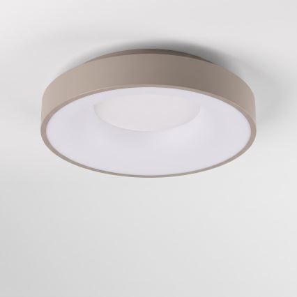 BRILAGI - Dimmable LED ceiling light FALCON II LED/67W/230V 3000-6500K Ø 40 cm white/beige + remote control