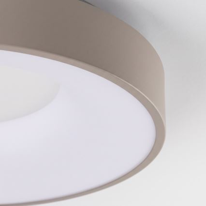 BRILAGI - Dimmable LED ceiling light FALCON II LED/67W/230V 3000-6500K Ø 40 cm white/beige + remote control