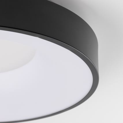 Brilagi - FALCON II Dimmable LED Ceiling Light LED/67W/230V 3000-6500K Ø 40 cm Black + Remote Control