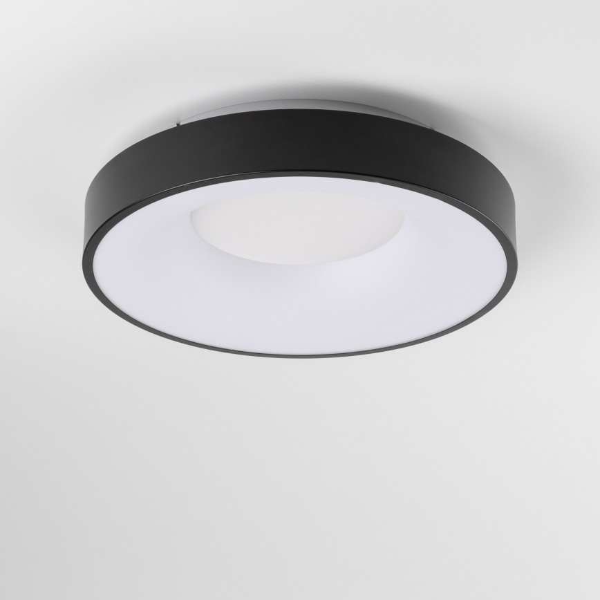 Brilagi - LED Dimmable Ceiling Light FALCON II LED/67W/230V 3000-6500K Ø 40 cm black + remote control