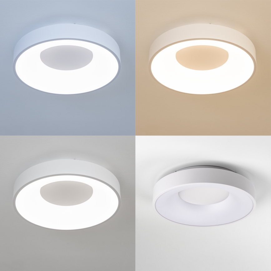 Brilagi - Dimmable LED Ceiling Light FALCON II LED/67W/230V 3000-6500K Ø 40 cm White + Remote Control