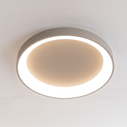 BRILAGI - Dimmable LED ceiling light FALCON II LED/99W/230V 3000-6500K Ø 60 cm beige + remote control