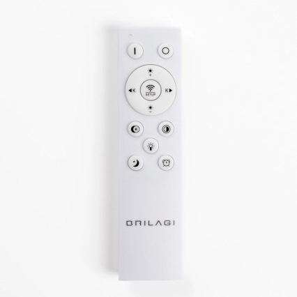 BRILAGI - Dimmable LED ceiling light FALCON II LED/99W/230V 3000-6500K Ø 60 cm beige + remote control