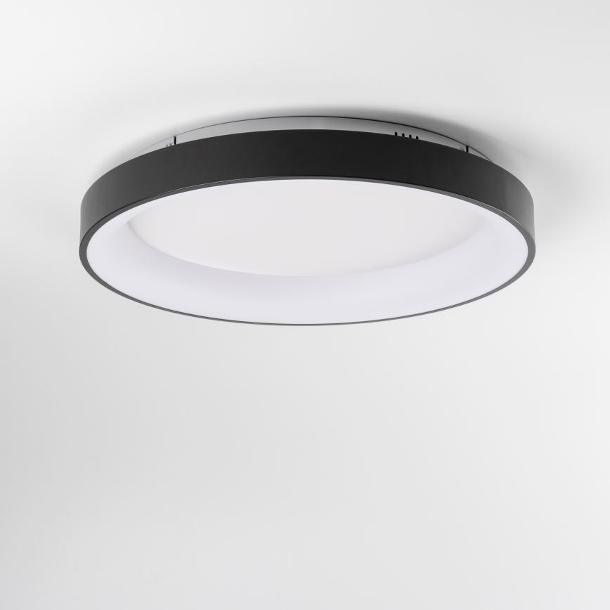 Brilagi - LED Dimmable ceiling light FALCON II LED/99W/230V 3000-6500K Ø 60 cm black + remote control