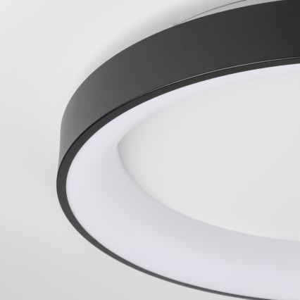 Brilagi - LED Dimmable ceiling light FALCON II LED/99W/230V 3000-6500K Ø 60 cm black + remote control