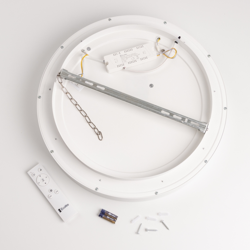 Brilagi - LED Dimmable ceiling light FALCON LED/40W/230V 3000-6500K d. 45 cm white + remote control